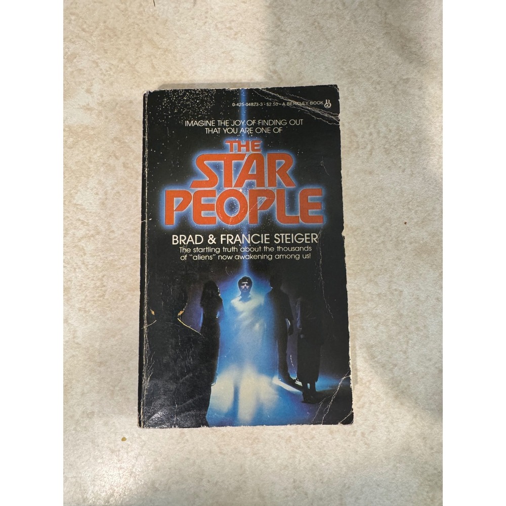 The Star People Brad Francie Steiger 1981 Berkley Vintage Paperback UFO Aliens